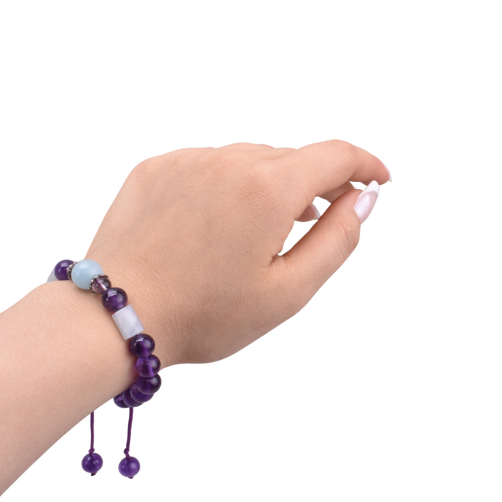 خرید دستبند سنگ طبیعی آرامش | دستبند سنگی شیک و خاص