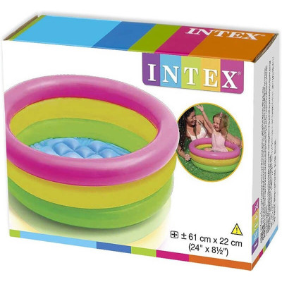 استخر بادی کودک طرح رنگارنگ مدل Intex 57107