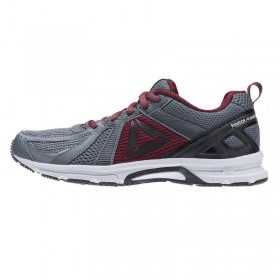 کفش ریبوک زنانه مدل Reebok Dust Berry Grey White Mesh Running Shoes Medium Women Grays 10