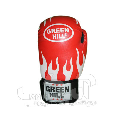 دستکش بوکس GREEN HILL طرح آتشی