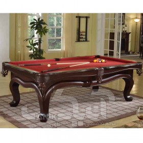 میز بیلیارد 7 فوت LEO Queen white piano