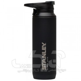 ماگ 500 میلی لیتر مشکی دگمه دار Clip دار Stanley مدل Mountain