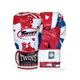 دستکش بوکس چرم Twins مدل UK Flag