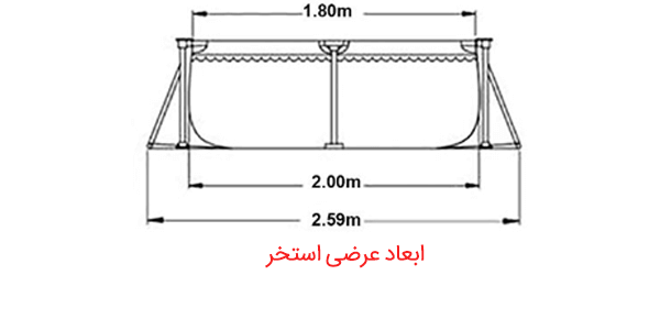 استخر پیش ساخته مدل intex 28272